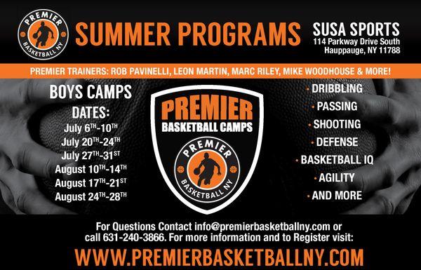 BOYS SUMMER CAMPS 2020