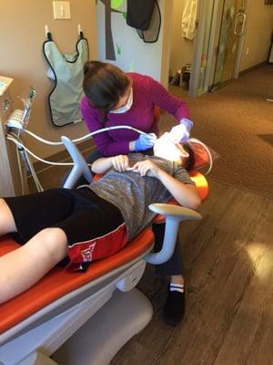 Emergency repair to orthodontia- because the ortho was closed!!!