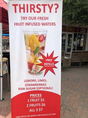 Fruit Infused Water