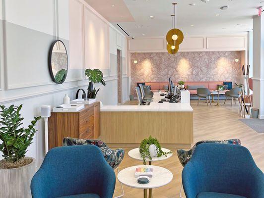 Interior: One Medical: Shops at Pembroke Gardens reception area