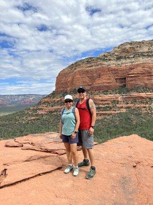 Prior to reaching the Devil's Bridge.