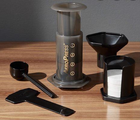 AeroPress coffee maker is per customer request