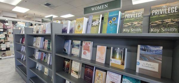 Inspirational and motivational books for women.