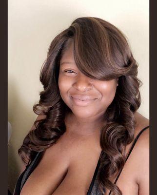 Lace frontal install