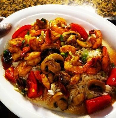 Delicious!!!! Shrimp Scrampi at its finest