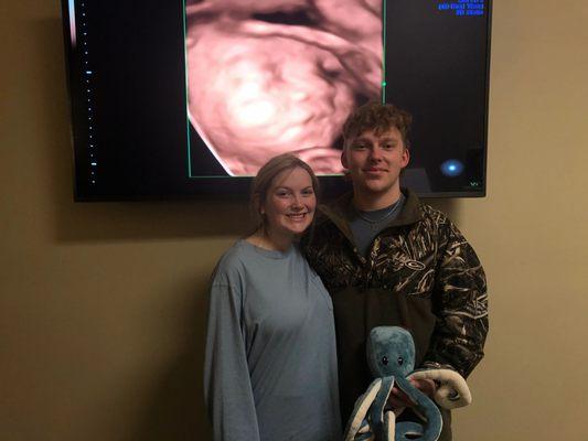 Baby's Kickin Ultrasound