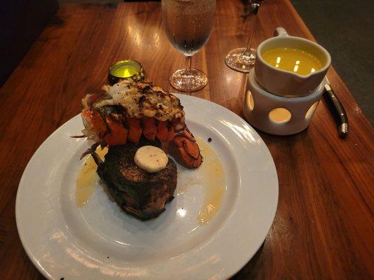 Fillet with lobster tail special