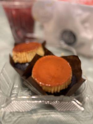 Leche Flan Ube Cup Cake