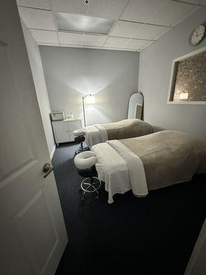 Couples massage room