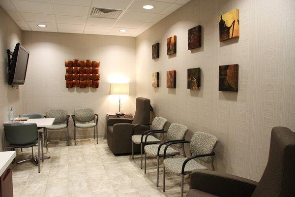 Mohs surgery waiting room