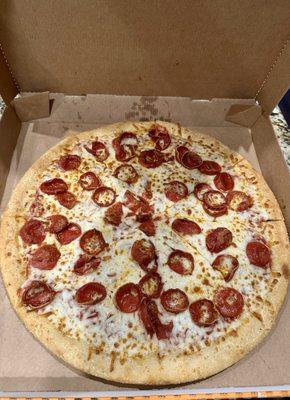 Old World Pepperoni pizza, it's legit.