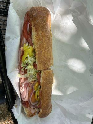 Italian sub.   Yum!!!