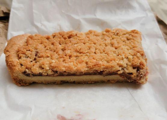 Fantastic raspberry bar!