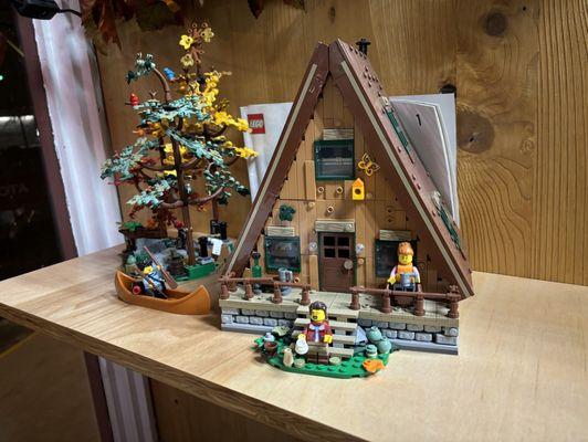 Lego replica of the ranch