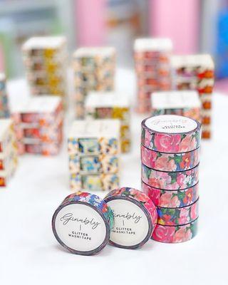 Ginably Floral Washi at Little Craft Place