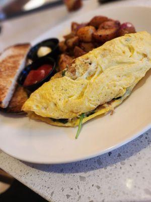 Black Forest Ham and Cheese Omelet