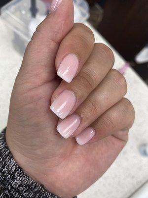 Love the ombré nails! I asked Lonny to try something new and it turned out incredible! I've tried all the salons in town, this is the SPOT.