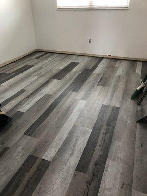 New flooring