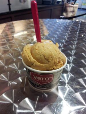 Pecan pumpkin pie gelato. :9