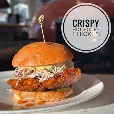 NEW! Crispy Hot Honey Chicken sandwich