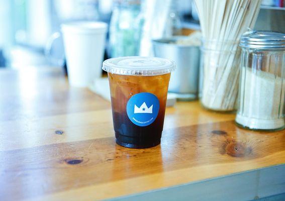 Our Cold Brews are made with cold brew concentrate, classic syrup, and water. Great for a boost on a warm Florida day.