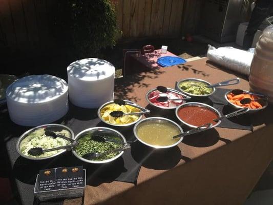 Taco Bar Catering in Chino