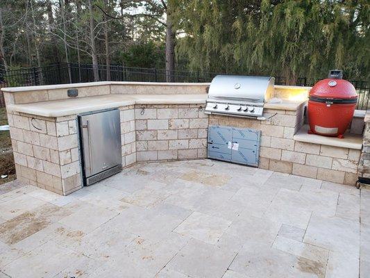 Outdoor Kitchen Construction