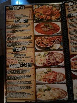 El Patio Menu