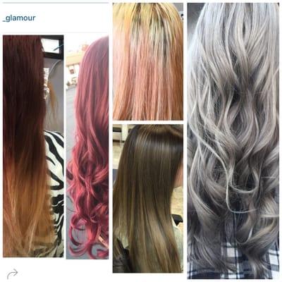 Some beautifully done colors from the ladies at glamour