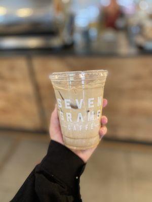 5.24.21 Iced vanilla latte