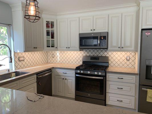 Glass Tile Backsplash