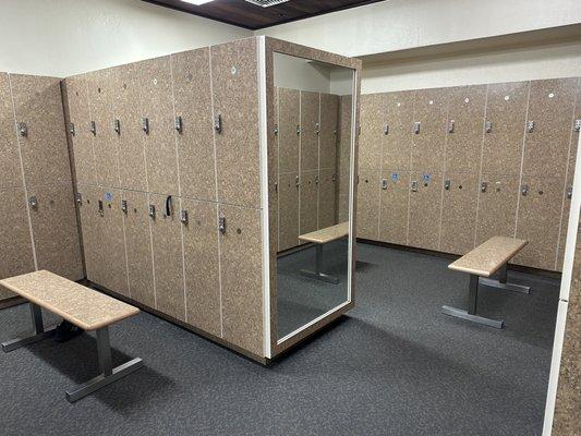 Women's locker room