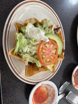 Taco Salad Beef Fajita