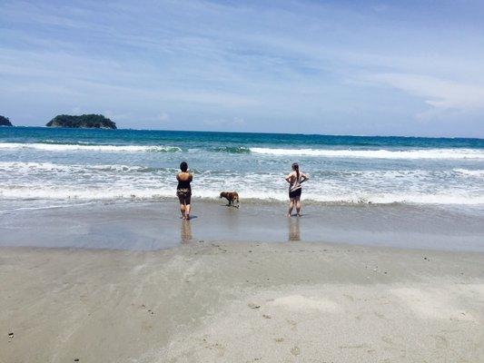 The beach in Sámara, Guanacaste, Costa Rica