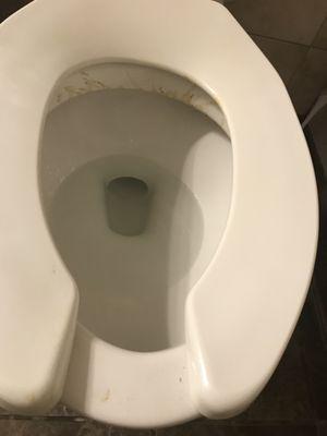 Dirty toilet