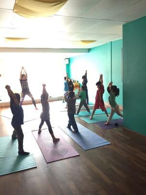 Kids Yoga with Sonia every Sunday at 11:00 am