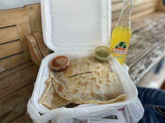 Asada quesadilla