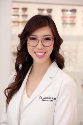 Dr. Jennifer Kim, local lives here and is grateful to serve the area she grew up in. Graduate of UC Berkeley School of Optometry