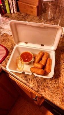 Mozzarella sticks