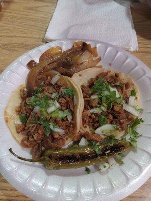 Tacos de tripas