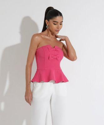 Peplum cropped