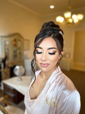 Bridal Glam Makeup and Hair!