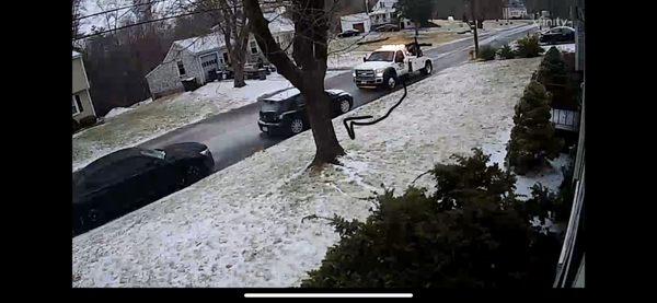 Parking in front of the car instead of backing up to it and getting everything ready to tow it...next driver did the exact opposite