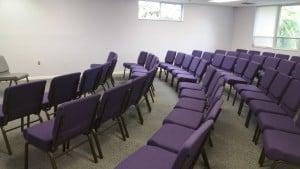 Community Room @ The Spirit University.
  Maximum Capacity of 100.  Lectures. Seminars and workshops are held here.