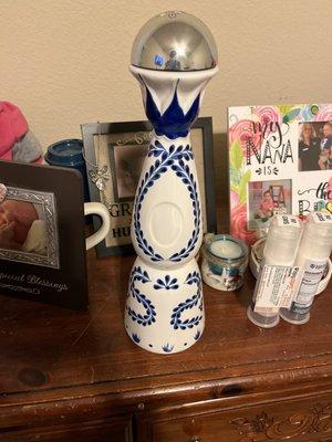 I finally got my empty bottle of Clase Azul!!! I don't drink but loved and wanted this bottle ever since I was employed at Goody Goody!!