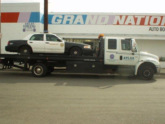 Yes......we tow for the Los Angeles Sheriff's dept...