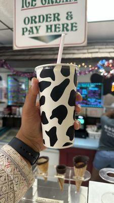 Freedom Milkshake (all of their milkshakes are amazing)