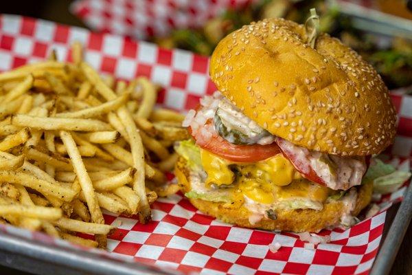 Best burger in Nashville. We said what we said.