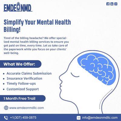 Simplify Your Mental Health Billing Process with Emdeonmd
https://emdeonmdllc.com/mental-health-billing-services/