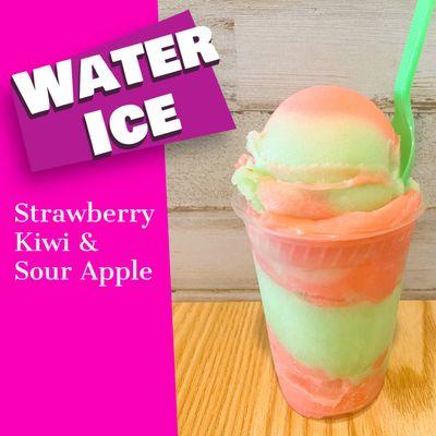 Strawberry Kiwi & Sour Apple Water Ice